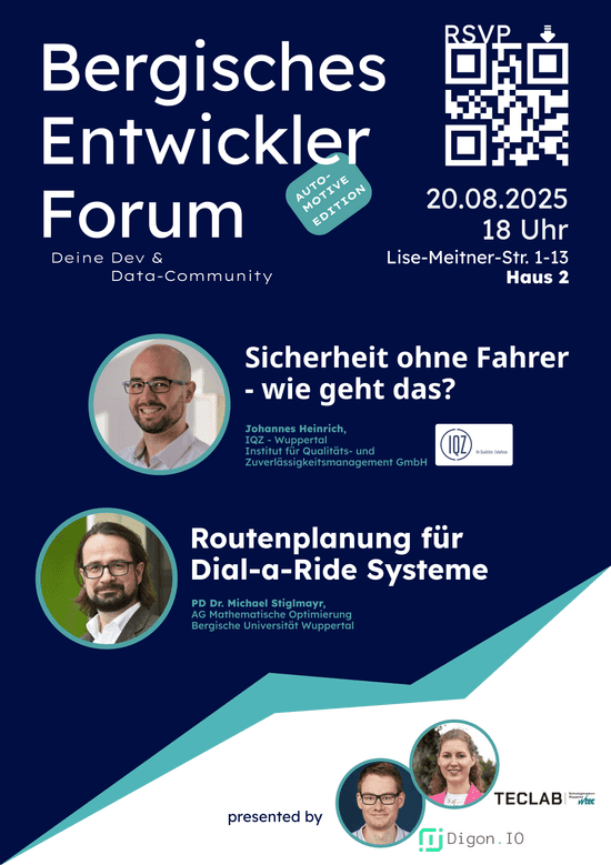 Meetup Bergisches Entwicklerforum (BEF), Deine Software Developer &amp; Data Science Community